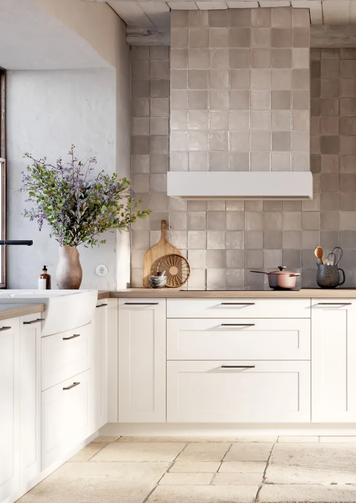 white kitchen design